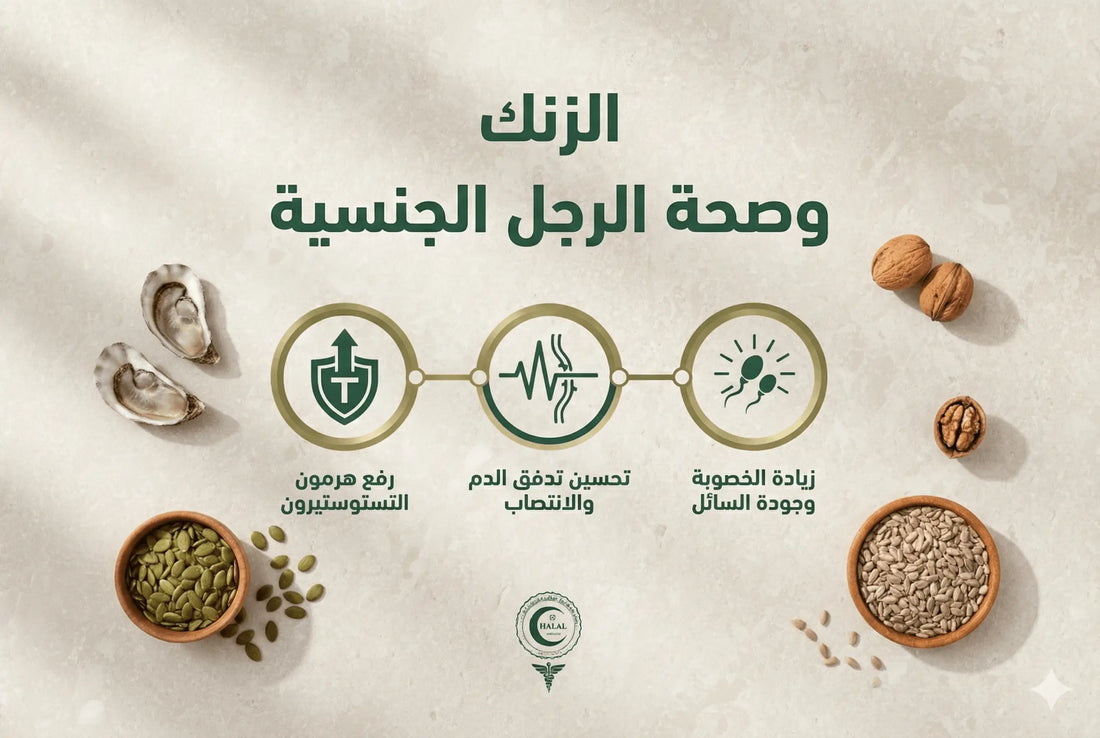 الزنك والصحة الجنسية للرجال - فوائد الزنك لتعزيز التستوستيرون والخصوبة - Afiyah