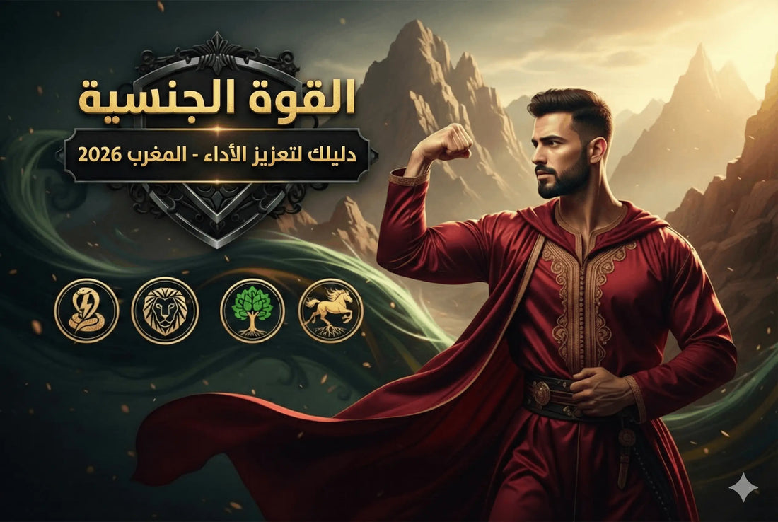 القوة الجنسية للرجال - دليل شامل لتعزيز الأداء الذكوري والرغبة الجنسية والانتصاب القوي - Afiyah المغرب