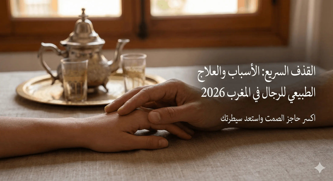 القذف السريع عند الرجال - دليل شامل للأسباب والعلاج الطبيعي وتمارين التحكم مع Control+ زيت وكبسولات لتحسين الأداء الجنسي - Afiyah المغرب