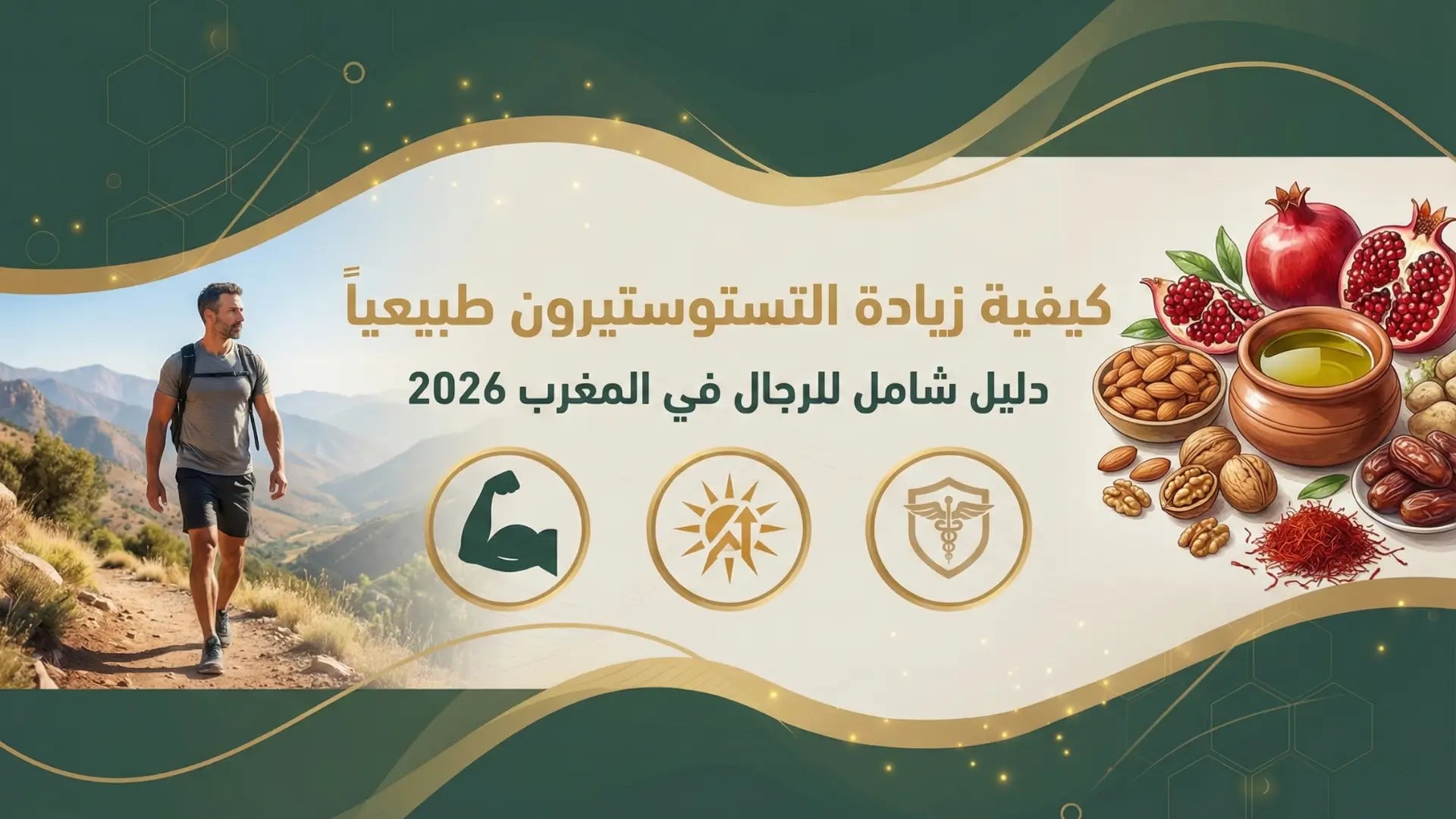 كيفية زيادة التستوستيرون طبيعياً للرجال - دليل شامل لتعزيز هرمون الذكورة والقوة الجنسية والطاقة - Afiyah المغرب